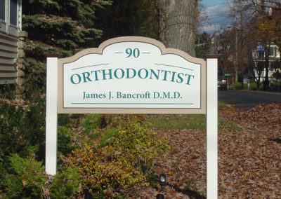 Dental Post and Panel Sign